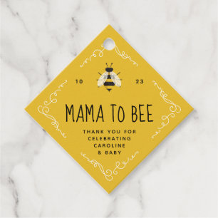 Étiquettes Cadeau Rusitc Mama to Bee Baby shower