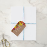 Étiquettes-cadeau Rustic Fall quitte Burlap Mariage<br><div class="desc">Design unique pour un thème mariage de automne avec un beau feuillage d'automne sur un arrière - plan de burlap. Ce design est un bon choix pour un mariage sur le thème de l'automne, un mariage forestier rustique, un mariage de automne jardin. Utilisez l'outil Customiser pour ajouter vos informations. Pour...</div>