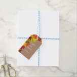 Étiquettes-cadeau Rustic Fall quitte Burlap Mariage<br><div class="desc">Design unique pour un thème mariage de automne avec un beau feuillage d'automne sur un arrière - plan de burlap. Ce design est un bon choix pour un mariage sur le thème de l'automne, un mariage forestier rustique, un mariage de automne jardin. Utilisez l'outil Customiser pour ajouter vos informations. Pour...</div>