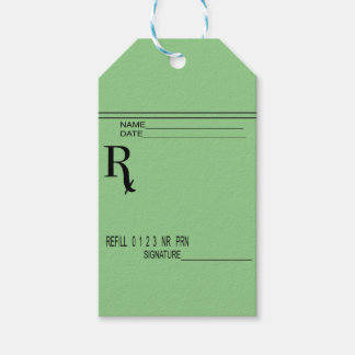 Étiquettes-cadeau Rx Prescription Pad - Écrivez Votre Propre Prescri