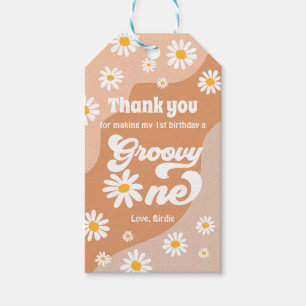 Étiquettes-cadeau Sac cadeau Boho Daisy pour fête d'anniversaire Gro