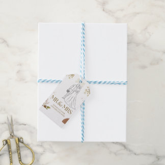 Étiquettes-cadeau Sac de cadeau de mariage