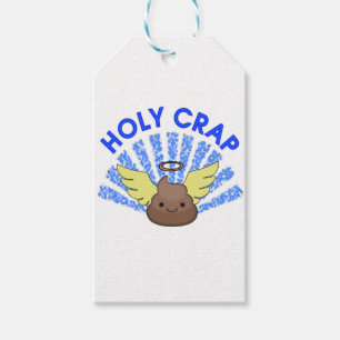 Étiquettes-cadeau Sacrée merde