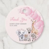 Safari animal Blush rose Boho bébé fille douche