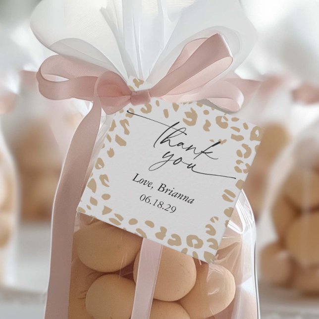 Étiquettes Cadeau Safari poster de animal Baby shower neutre de genr (Safari Animals, Gender Neutral Shower favor thank you tag.)