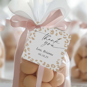 Étiquettes Cadeau Safari poster de animal Baby shower neutre de genr