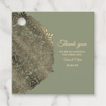 Sage Green et Mariage or avec Elegant Luxe