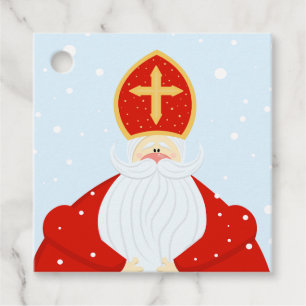 Étiquettes Cadeau Saint Nicolas