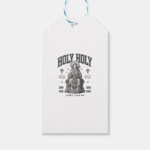 Étiquettes-cadeau Saint Saint Gravure Vintage Design de T-Shirt Reli
