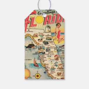 Étiquettes-cadeau Salutations de Floride