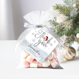 Étiquettes Cadeau Santa Baby Boy Noël Merci