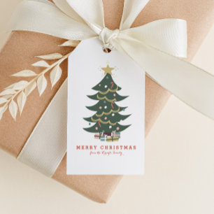 Étiquettes-cadeau Sapin de Noël