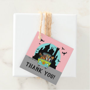Étiquettes Cadeau Scooby-Doo Spooktacular Baby shower Merci