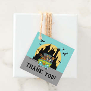 Étiquettes Cadeau Scooby-Doo Spooktacular Baby shower Merci