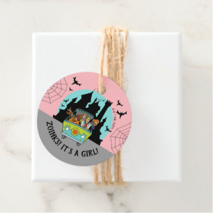 Étiquettes Cadeau Scooby-Doo Spooktacular Halloween Baby shower
