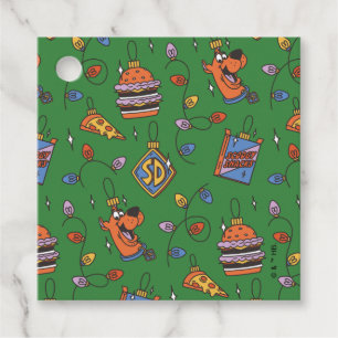 Étiquettes Cadeau Scooby-Doo Vacances Snack Lights Motif