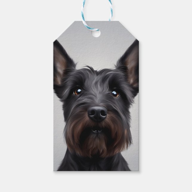 Étiquettes-cadeau Scottish Terrier (Devant)