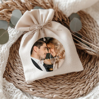 Étiquettes Cadeau Script de photo de remerciement de mariage