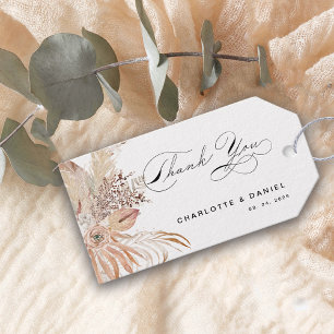 Étiquettes-cadeau Script moderne de calligraphie Whimsical Boho