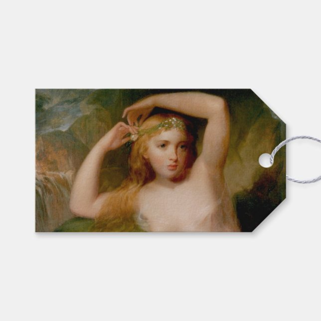 Étiquettes-cadeau Sea Nymph (par Thomas Sully) (Devant (Horizontal))