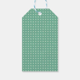 Étiquettes-cadeau Seafoam Rattan Gift Tag