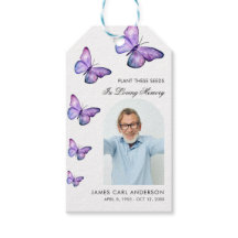 Seed Packet Memorial In Loving Memory Butterfly