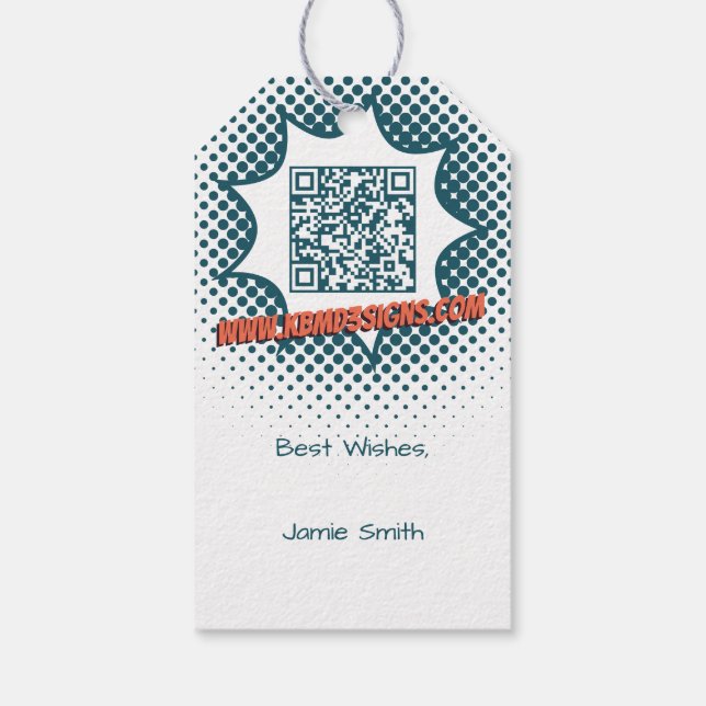 Étiquettes-cadeau Service de nettoyage de la maison Merci promotionn (Dos)