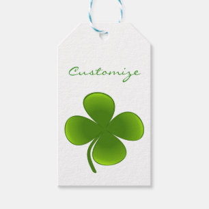 Étiquettes-cadeau Shamrocks de la Saint Patrick Thunder_Cove