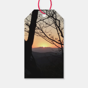 Étiquettes-cadeau Shenandoah Sunset National Park Paysage