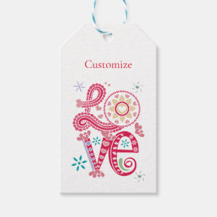 Étiquettes-cadeau SIGNE D'AMOUR Super Hippie Thunder_Cove