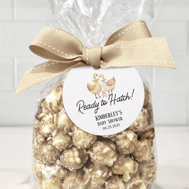 Étiquettes Cadeau Silencieuse petite oie prête à accrocher le Baby s (Créateur téléchargé)