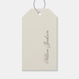Étiquettes-cadeau Simple Élégant Minimaliste Moderne Pastel