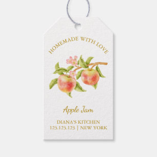 Étiquettes-cadeau Simple maison confiture de pomme Hang Tag l Blanc