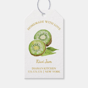 Étiquettes-cadeau Simple maison Kiwi Jam Hang Tag l White