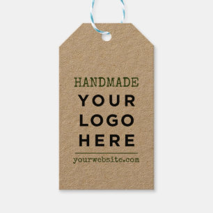Étiquettes-cadeau Site Web artisanal Votre logo d'entreprise Produit