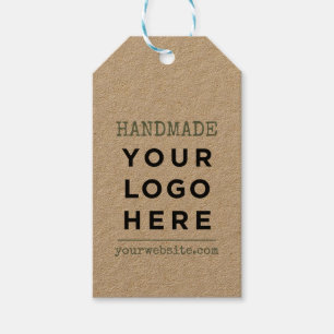 Étiquettes-cadeau Site Web Artisanal Votre Logo d'Entreprise Produit