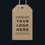 Étiquettes-cadeau Site Web artisanal Votre logo d'entreprise Produit<br><div class="desc">Site Web artisanal Votre logo d'entreprise Personnalisé Produit classique bleu marine Tags cadeaux</div>