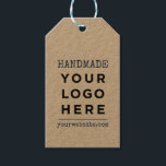 Étiquettes-cadeau Site Web artisanal Votre logo d'entreprise Produit<br><div class="desc">Site Web artisanal Votre logo d'entreprise Personnalisé Produit classique bleu marine Tags cadeaux</div>