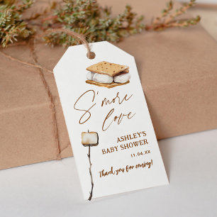 Étiquettes-cadeau S'more Amour S'more Baby Shower