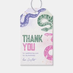 Étiquettes-cadeau Snake Anniversaire Fête Favoriser Tags