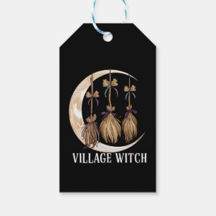 Étiquettes-cadeau Sorcière de village gothique occulte wicca païenne