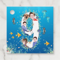 Sous la mer Collage photo Big 9th Birthday
