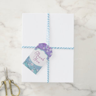 Étiquettes-cadeau Sous les sirènes de mer Anniversaire du Merci