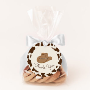 Étiquettes Cadeau Southern Rodeo Neutral Cowboy Balises cadeaux d'an
