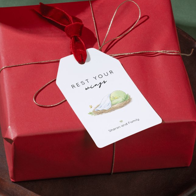 Étiquettes-cadeau Soutien Personnalisé Contre le Cancer : Reposez Vo (Créateur téléchargé)