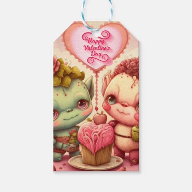 Étiquettes-cadeau Soyez ma carte personnalisée valentine (Devant)