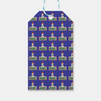 Étiquettes-cadeau Spike "Joyeux Woofmass"