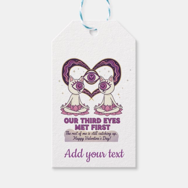 Étiquettes-cadeau spiritual valentine's day (Devant)