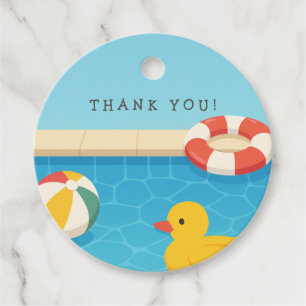 Étiquettes Cadeau Splish Splash c'est un Baby shower Baby Bash