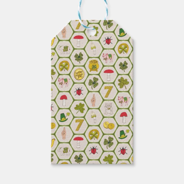 Étiquettes-cadeau St. Paddy Luck (Devant)